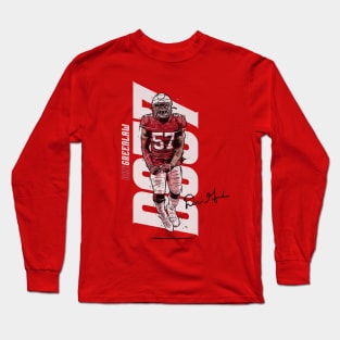 Dre Greenlaw San Francisco Vertical Long Sleeve T-Shirt